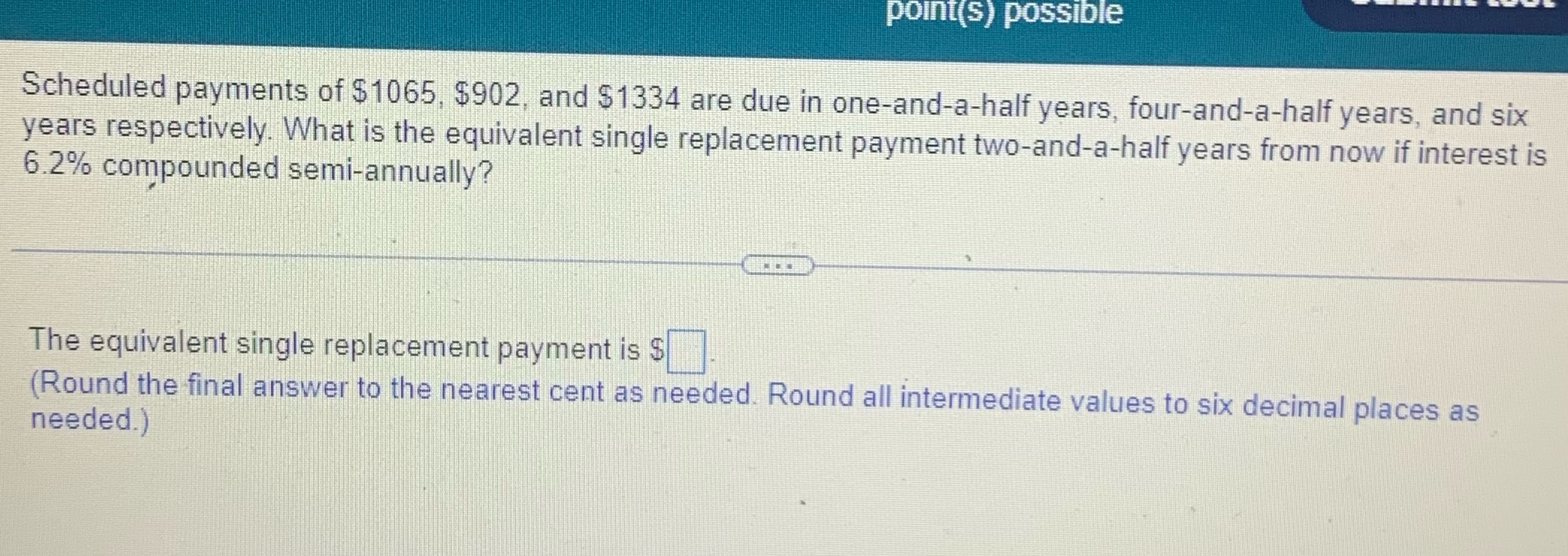 Can you round the final answer to the nearest