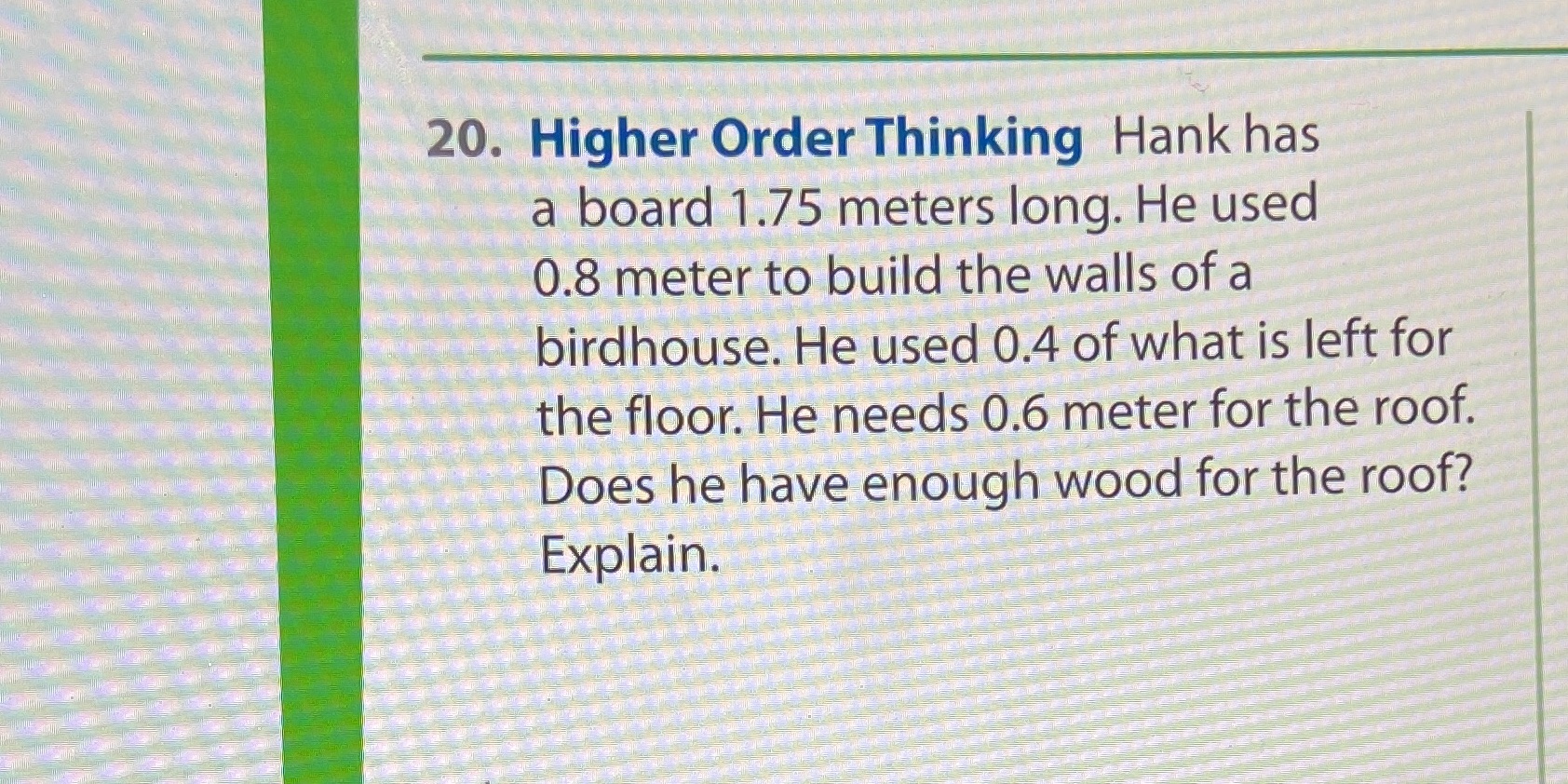 I don't understand how to do the problem and the