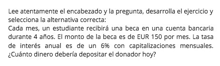 Lee atentamente el encabezado y la pregunta,