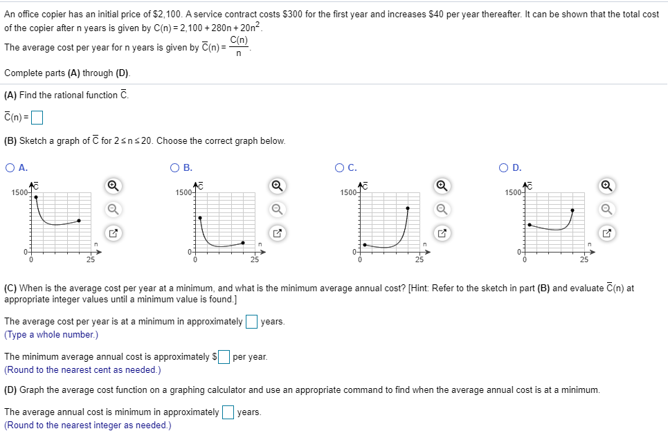 Just need the answers An oice copier has an