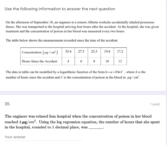 34. The value of Fred's ear is currently