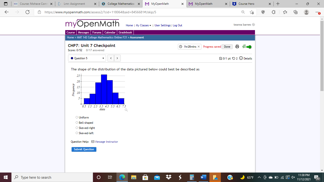HI Course: Mohave Comm X | [ Line: Assignment X S