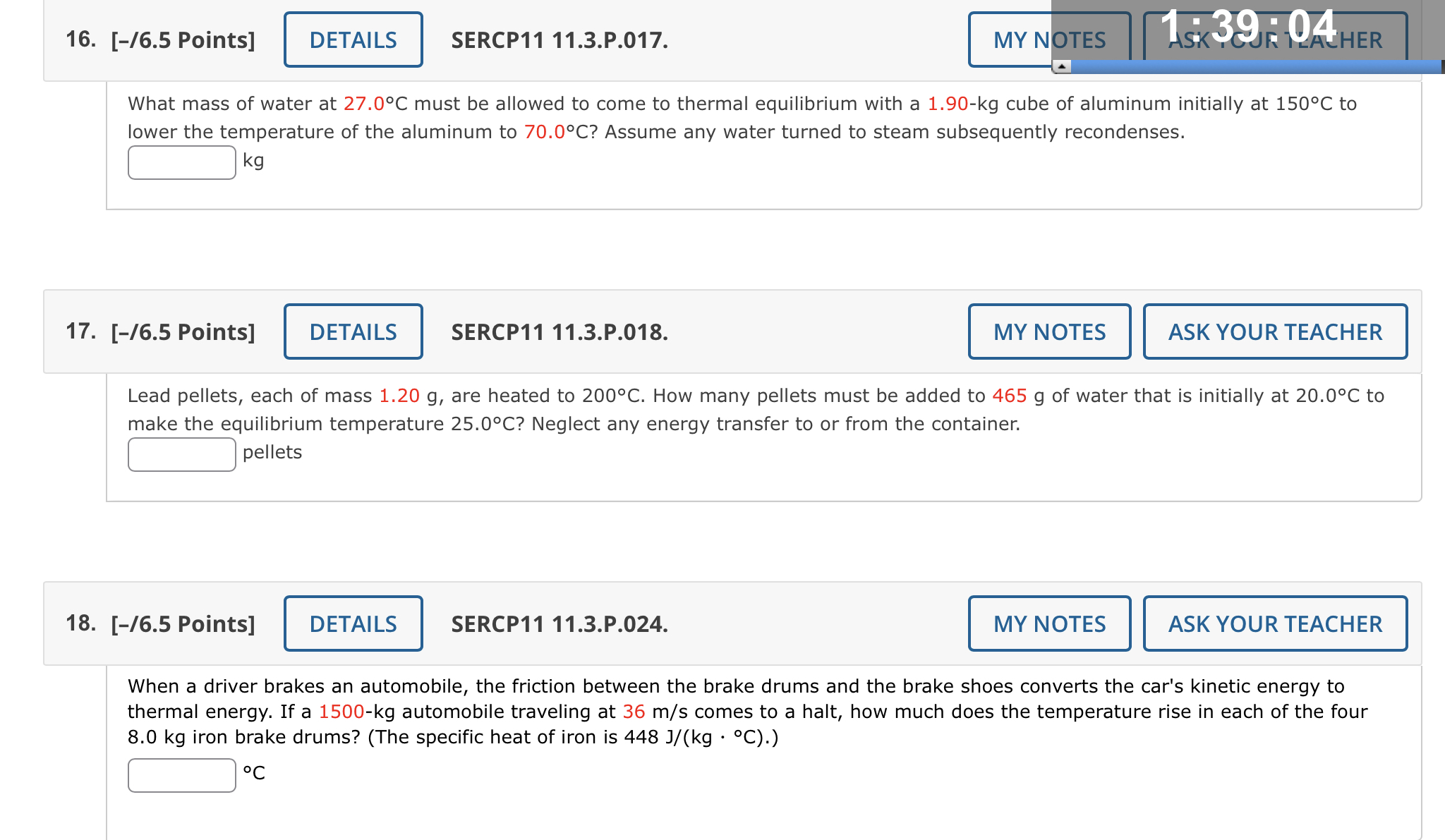 16. [-l6.5 Points] DETAILS SERCP11 11.3.P.017.