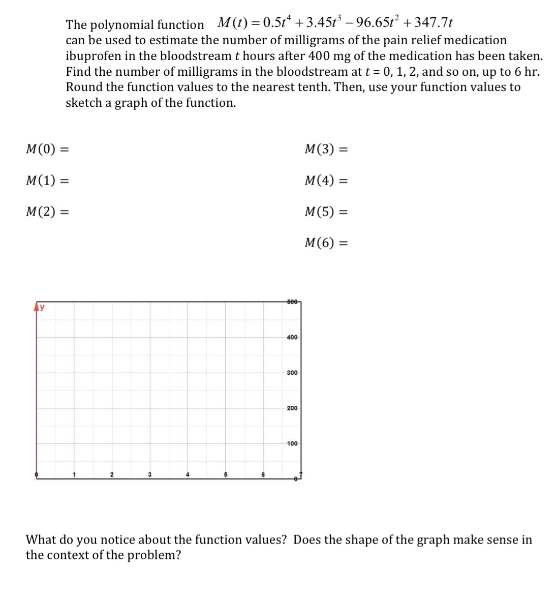 solve this problem im stuck here The polynomial
