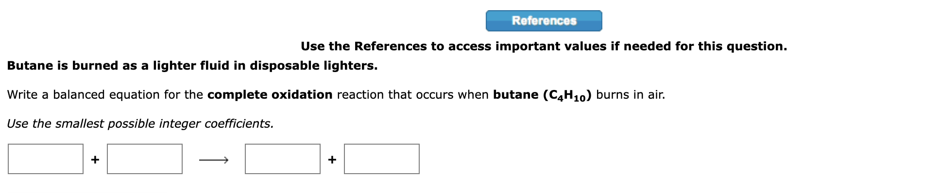 1. Use the References to access important values