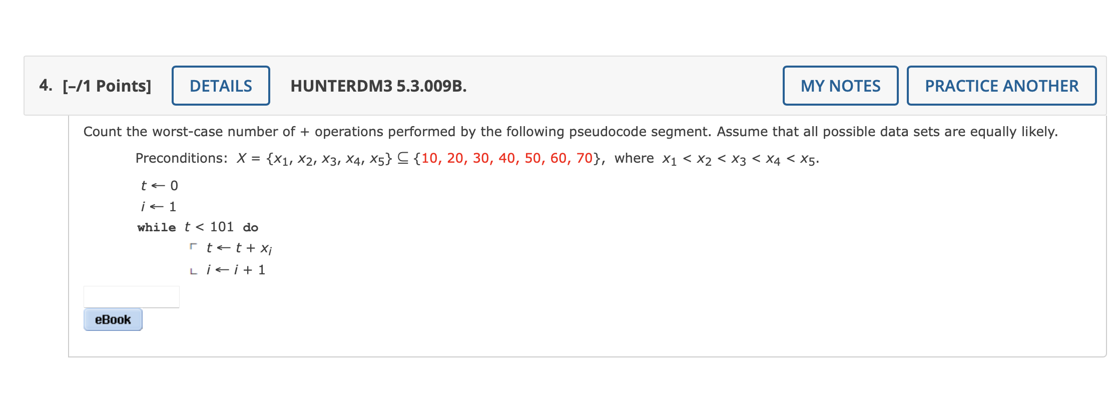 help me solve this 4. [-/1 Points] DETAILS