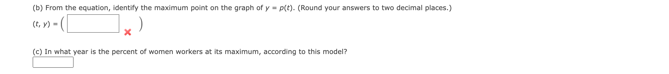 QUESTION 1 Determine whether the function's