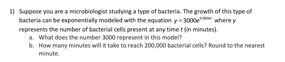 Show all work! 1] Suppose you are a