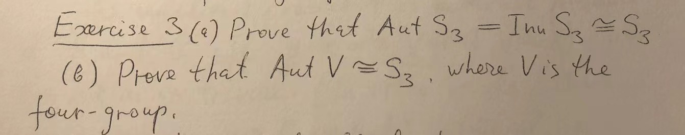 Modern Algebra: Automorphism groups and