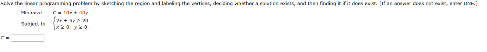 Please assist below. \f\fSolve the linear