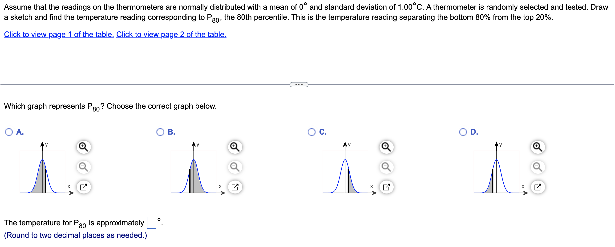 Assume that the readings on the thermometers are