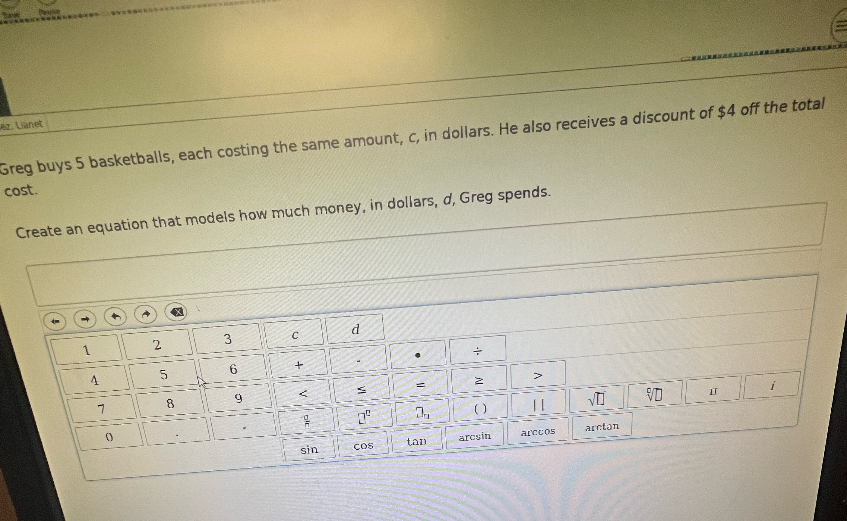 Plss helps me I need this in 10 min ez, Lianet