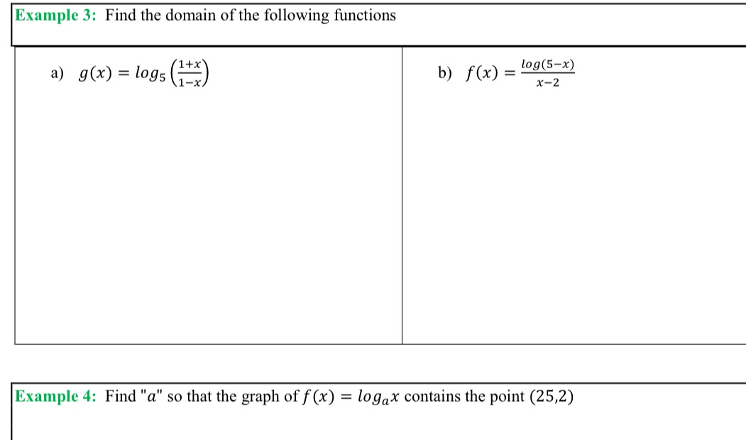 Could you please solve Example 3. A) and give the