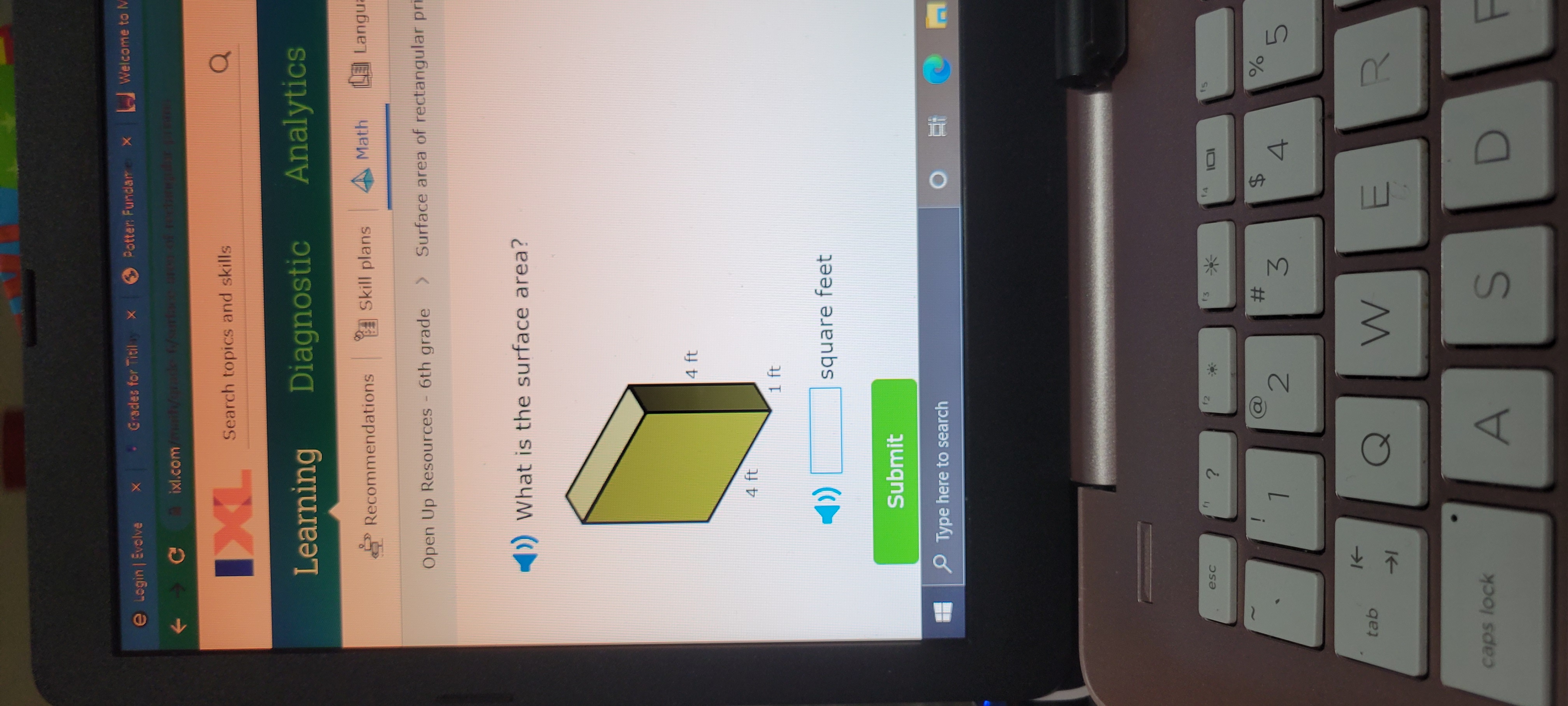 e Login | Evolve X . Grades for Titily X 3Potter: