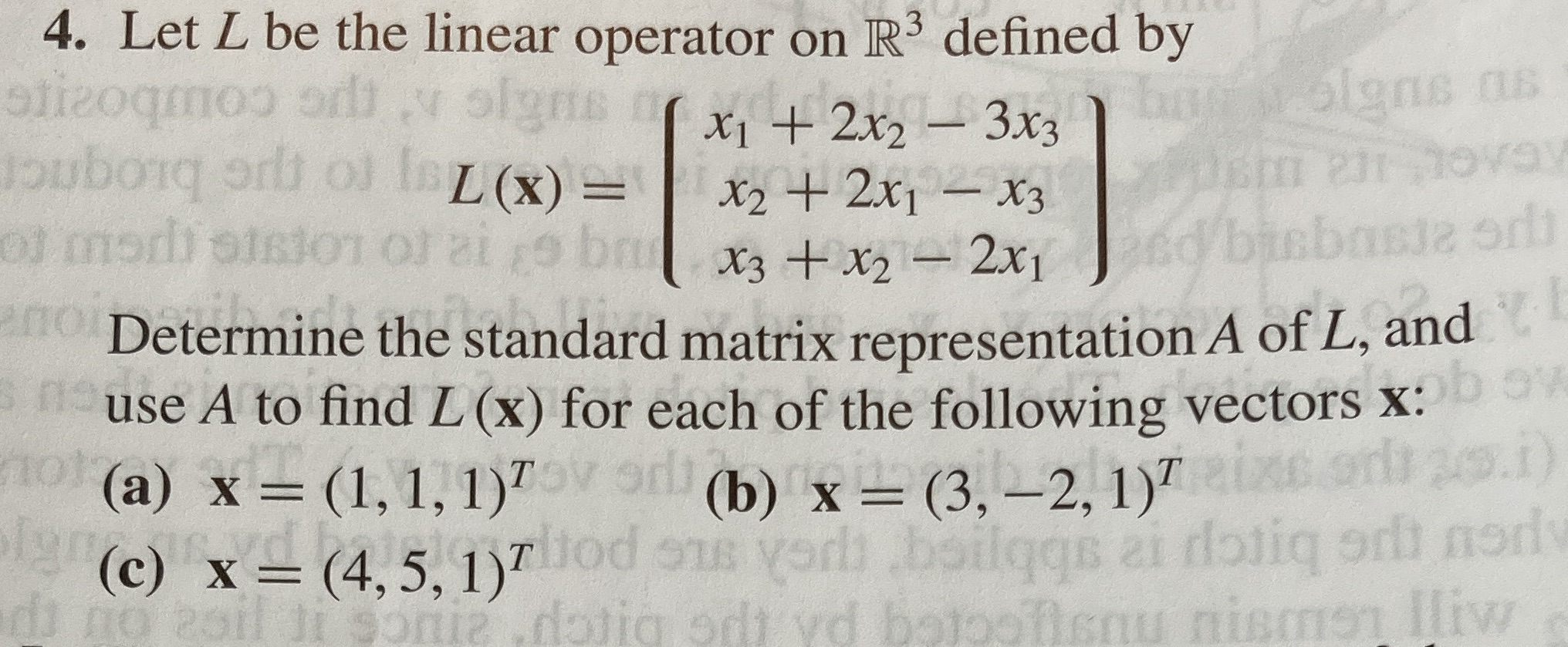 Can you show me how you solve this one? Thanks 4.