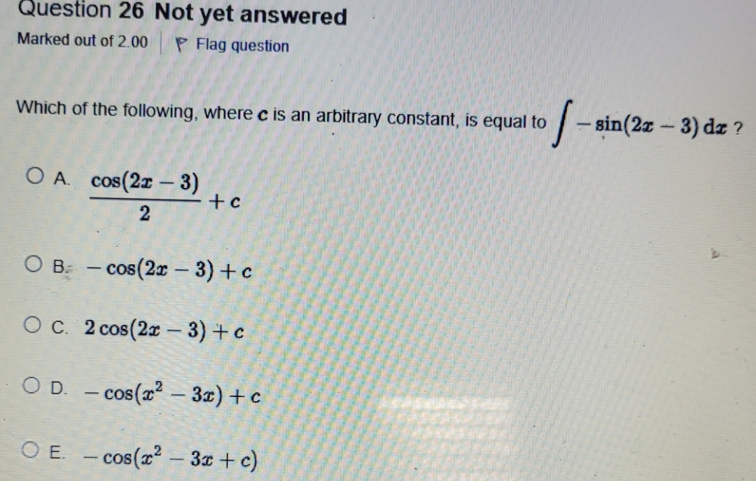 no extra detail Question 26 Not yet answered