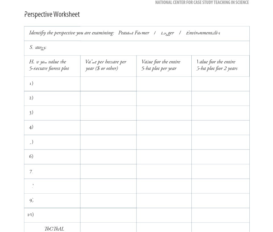 NATIONAL CENTER FOR CASE STUDY TEACHING IN