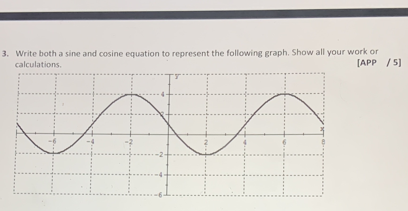 Make sure to show ALL your work.Only Grade 11