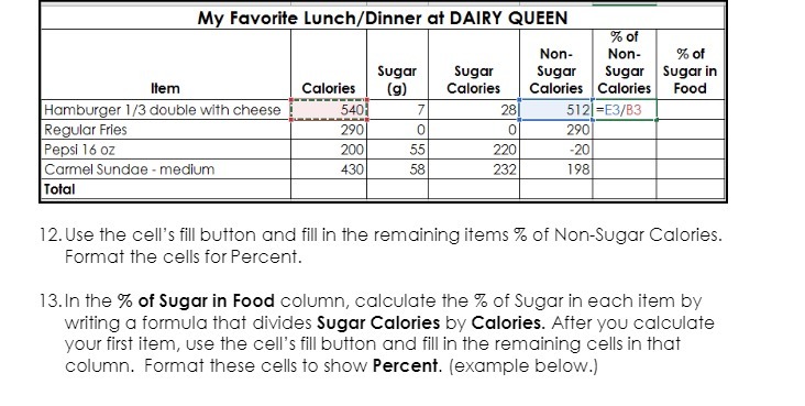 My Favorite Lunch/Dinner at DAIRY QUEEN % of Non-