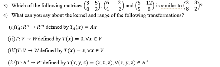 Can someone help me with these questions: 3)