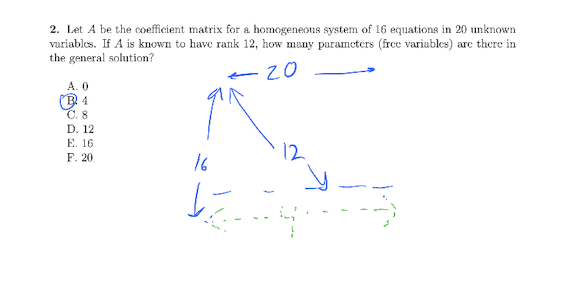 Is this correct? 2. Let A be the coefficient