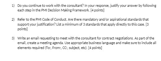 1) Do you continue to work with the consultant?