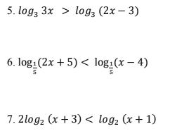 Solve for inequality form and the interval