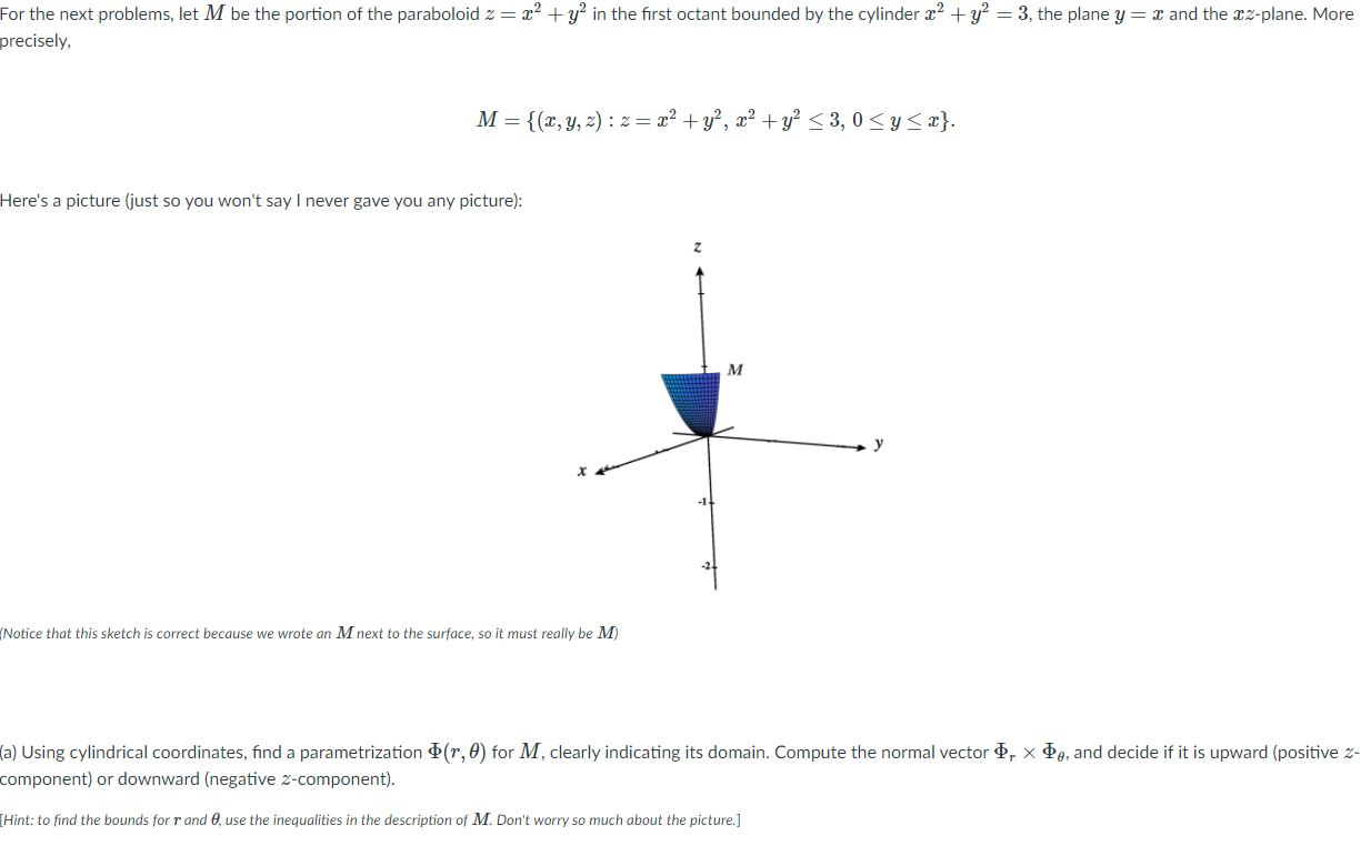 Questions deal with line integrals, scalar