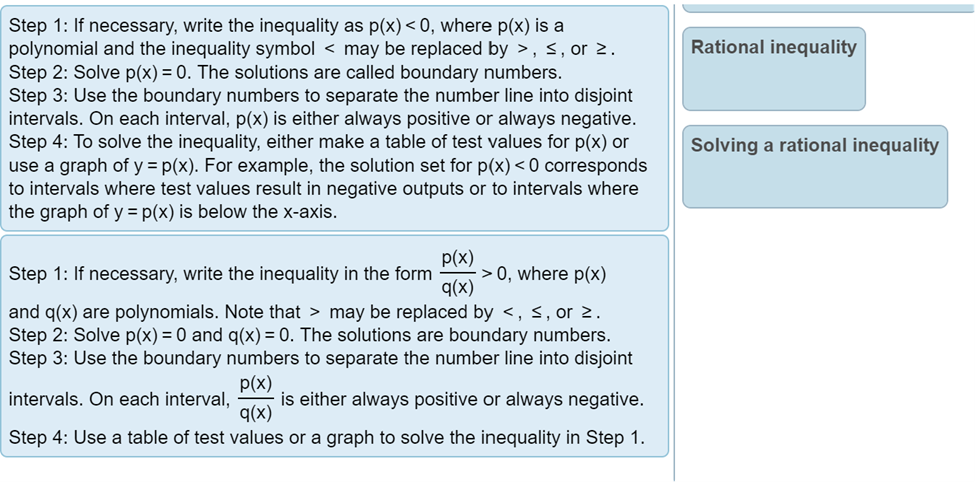 Solve the polynomial inequality symbolically.