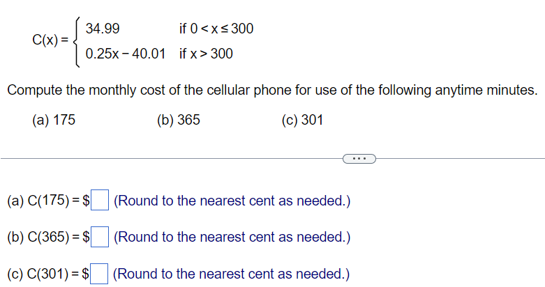 4. Find an equation for the line with the given