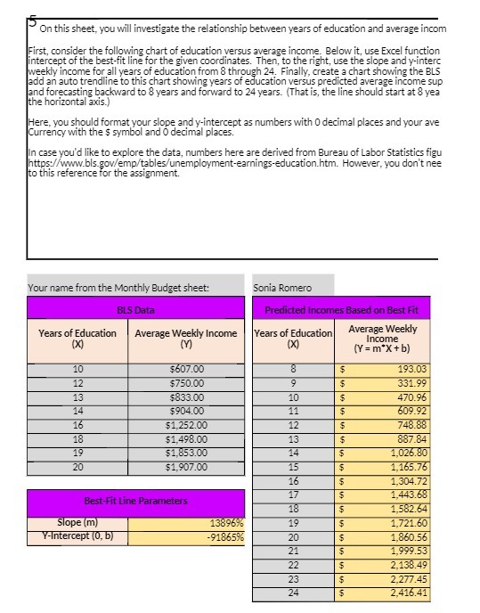 On this sheet, you will investigate the