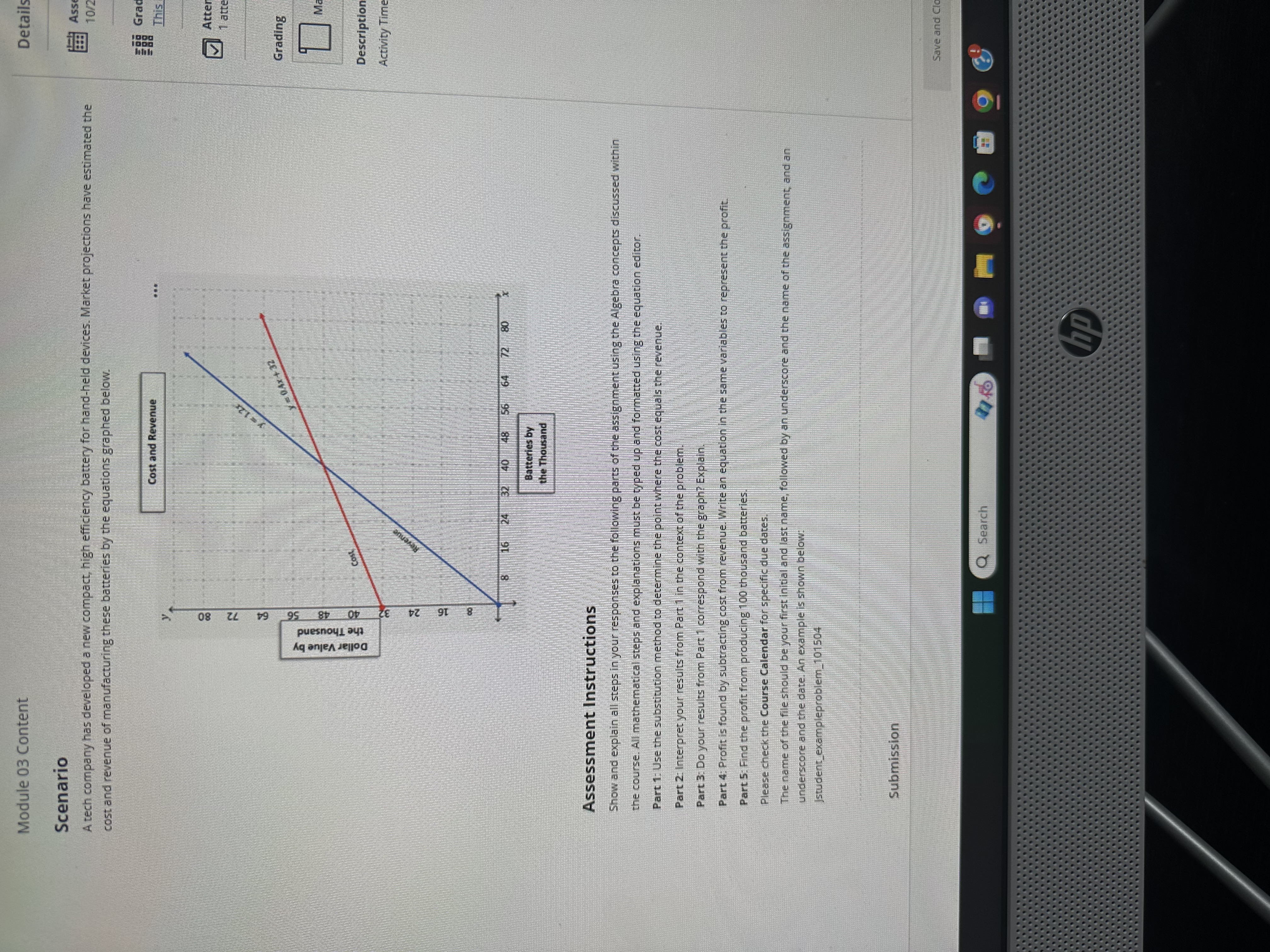Module 03 Content Detail Scenario A tech company