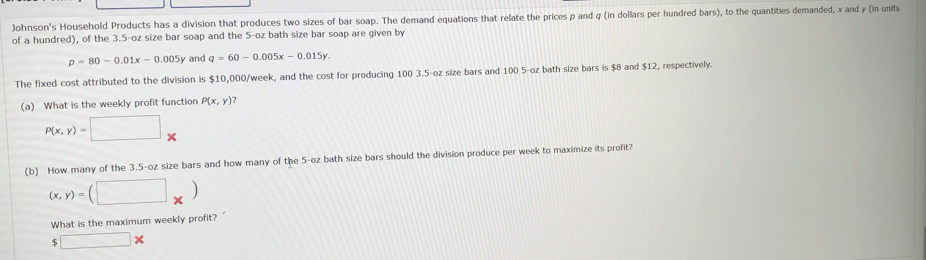 Please help with this question Johnson's