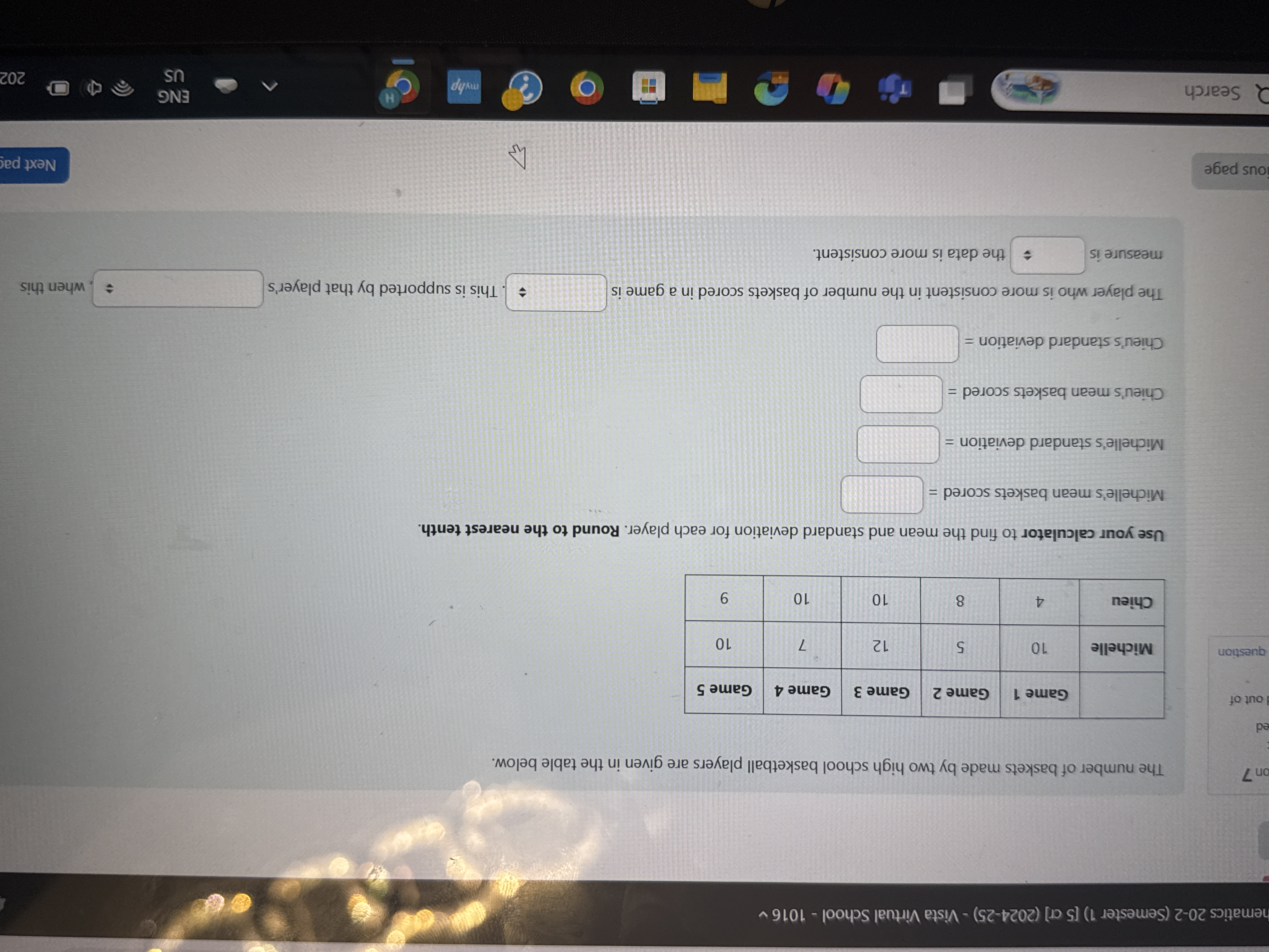 ematics 20-2 (Semester 1) [5 cr] (2024-25) -