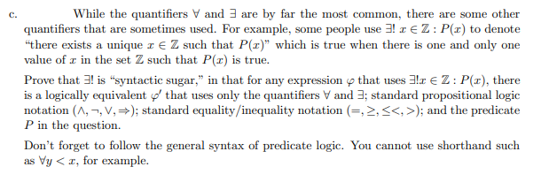 Discrete Math - Predicate and Propositional logic