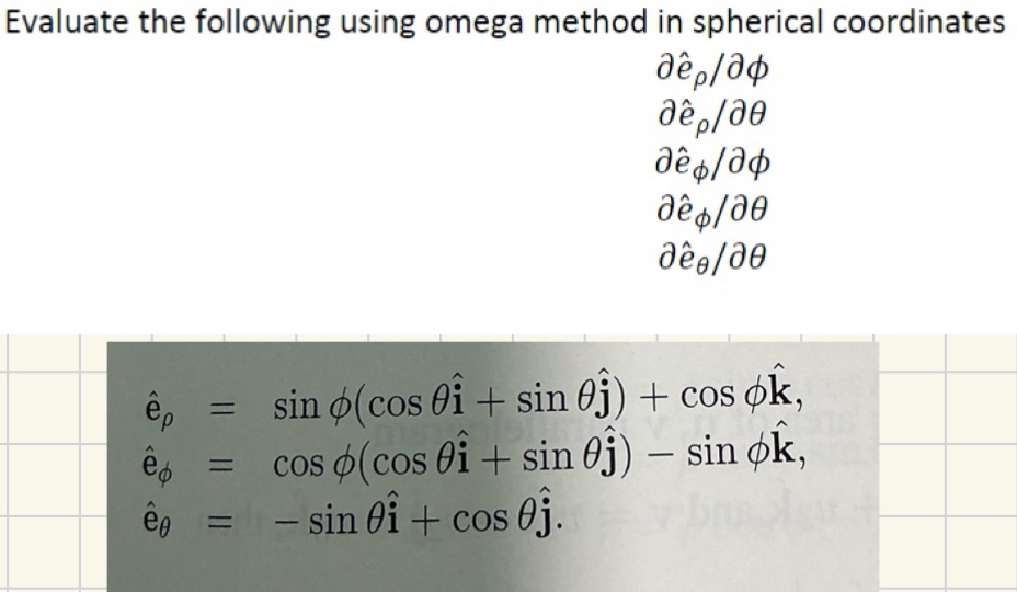 Evaluate the following using omega method in