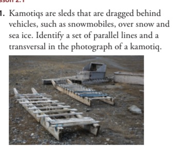 How do you do this? 1. Kamotiqs are sleds that