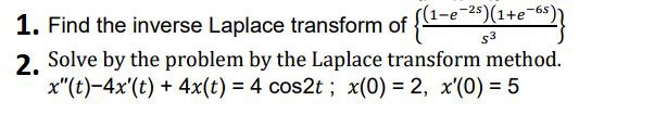 Subject: Advance Math Please answer the ff with