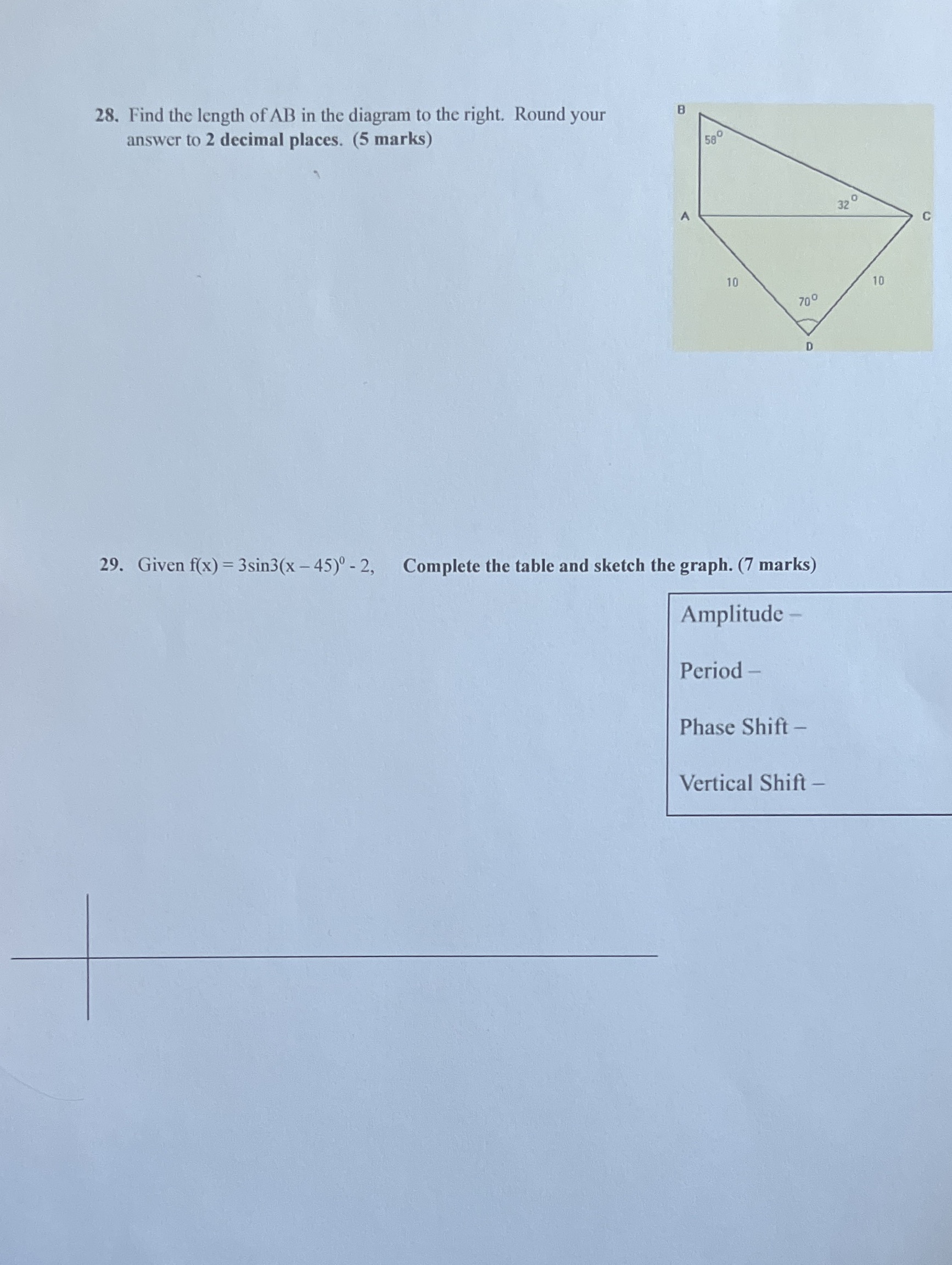 Please help me with these. Thanks 28. Find the