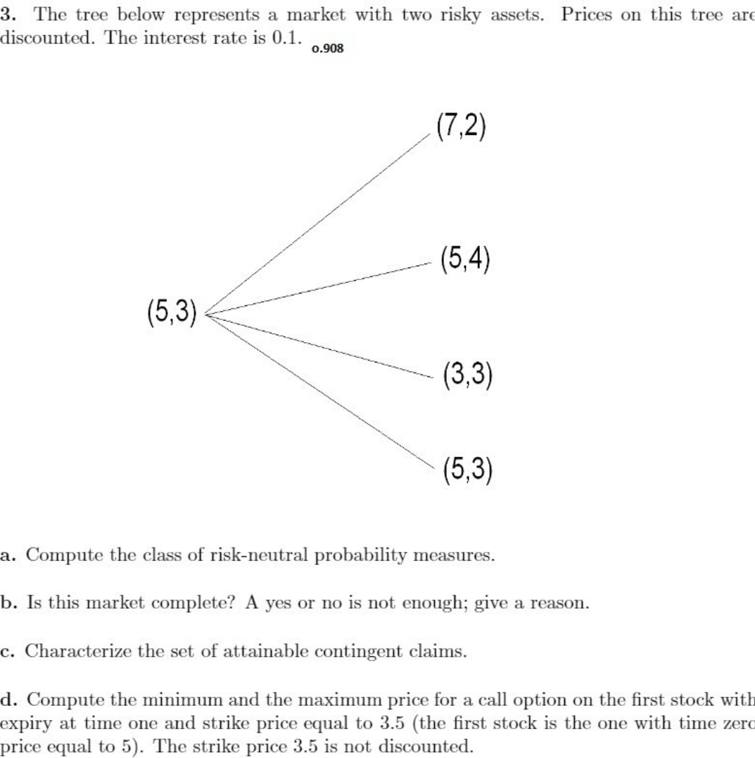 quick answered 3. The tree below represents a