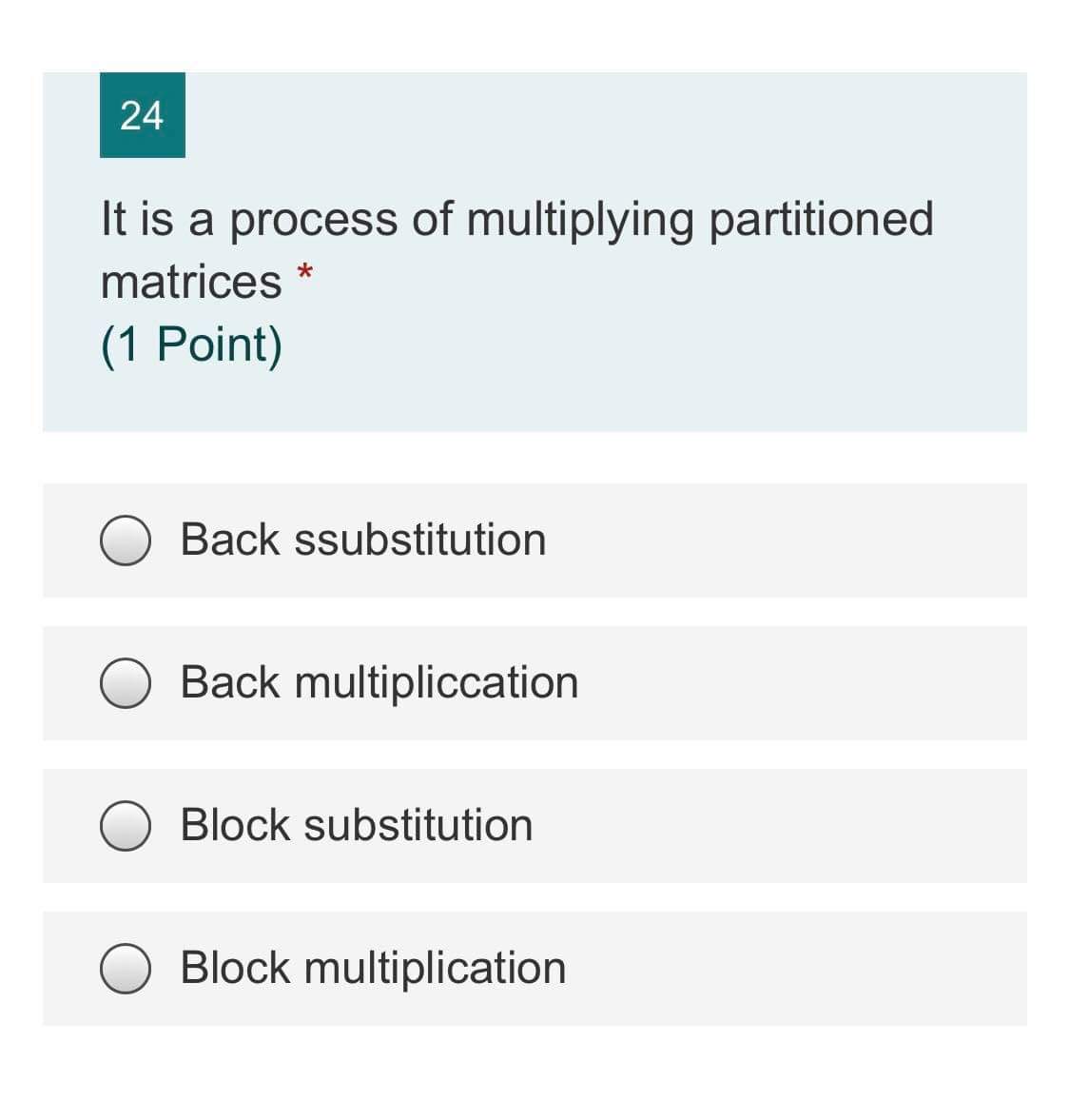 This is only Multiple choice . PROVIDE necessary