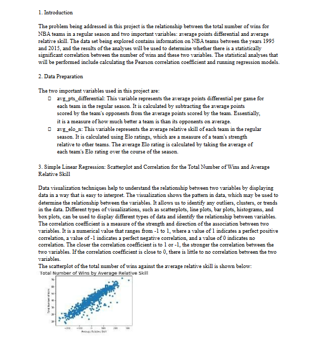 1. Introduction The problem being addressed in