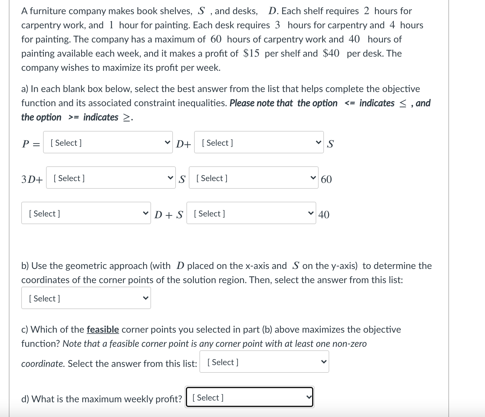 Please show steps Afurniture company makes book