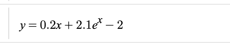 find the asymptotes to this equation: y = 0.2x +