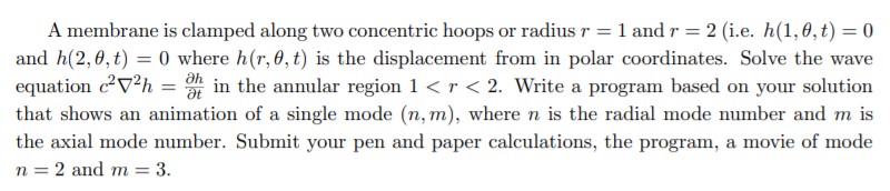 Please solve the wave equation if possible, it is