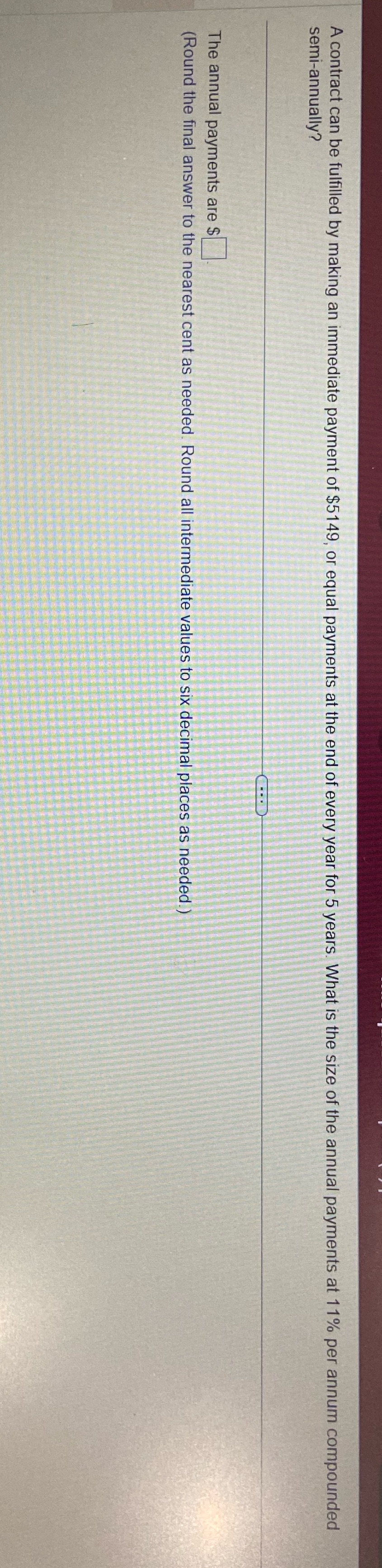 A contract can be fulfilled by making an