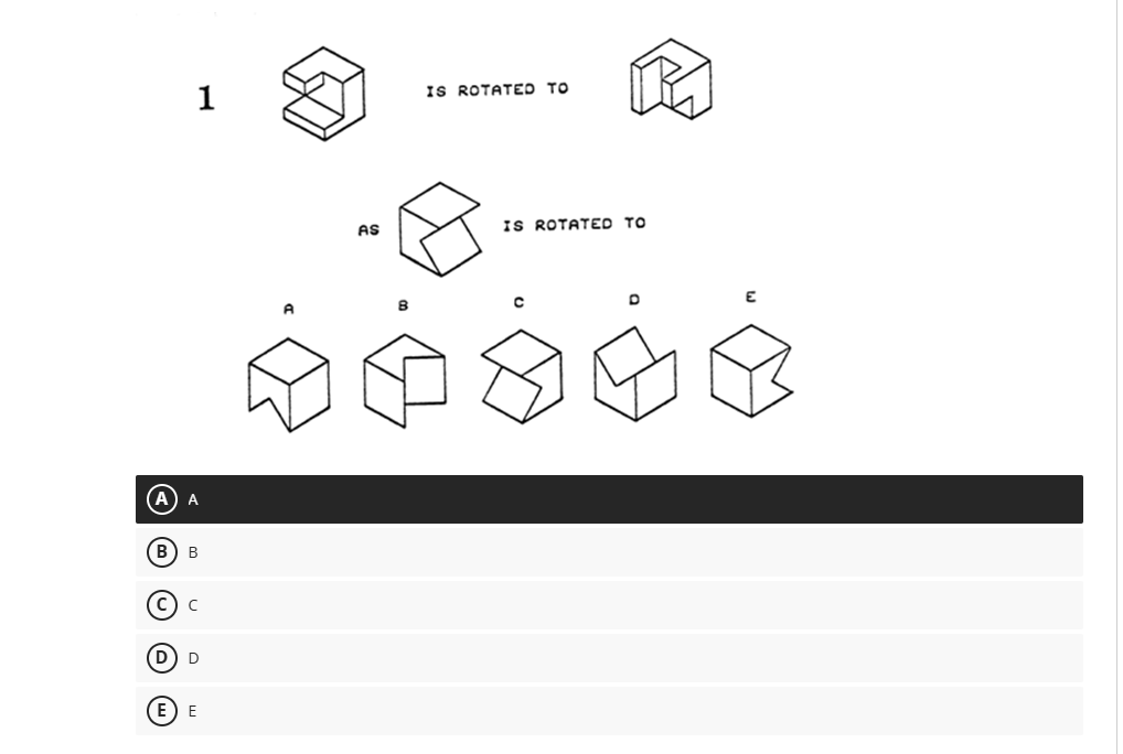 \fQuestion 7 1 Point 7 IS ROTATED TO AS IS