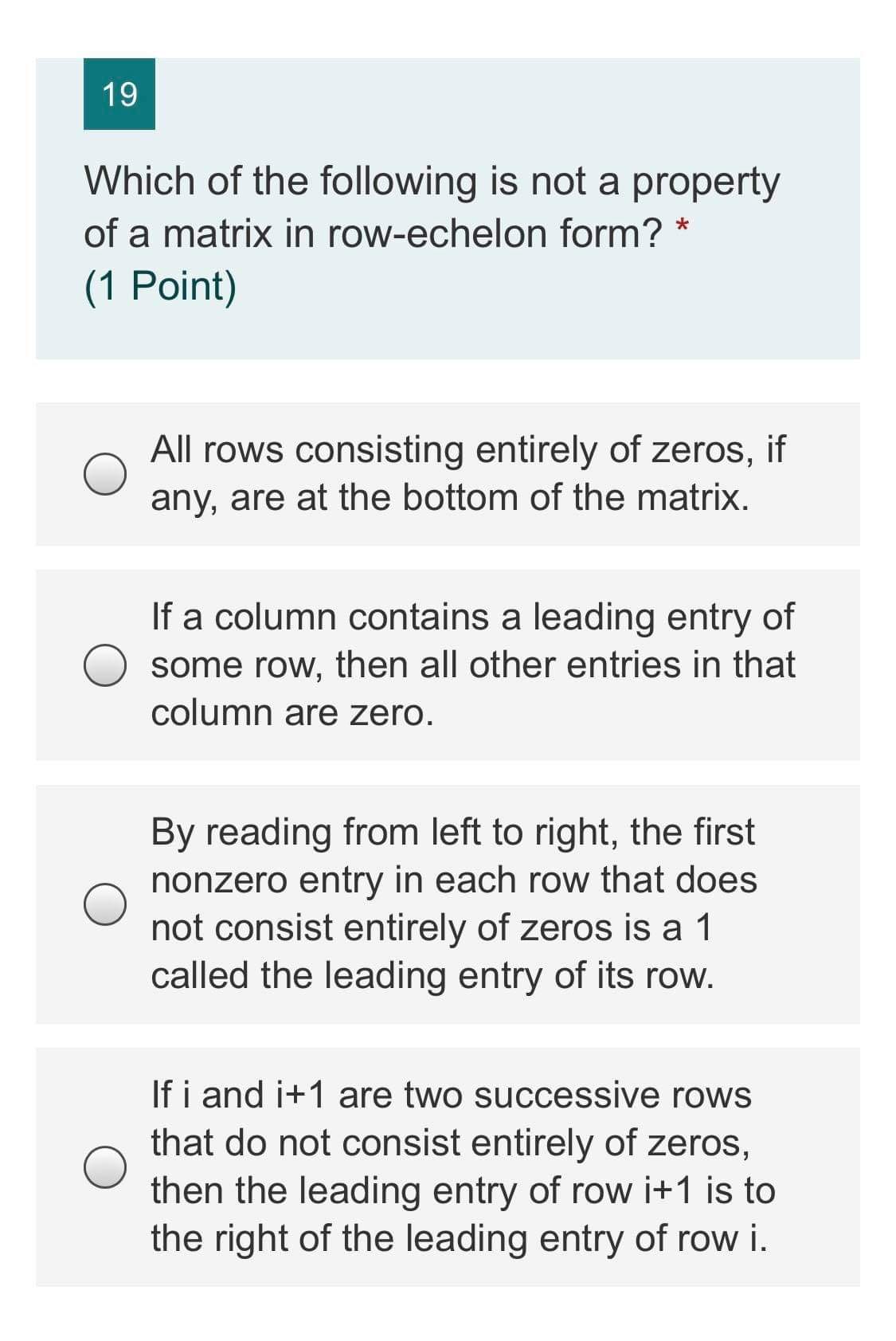 This is only Multiple choice . PROVIDE necessary