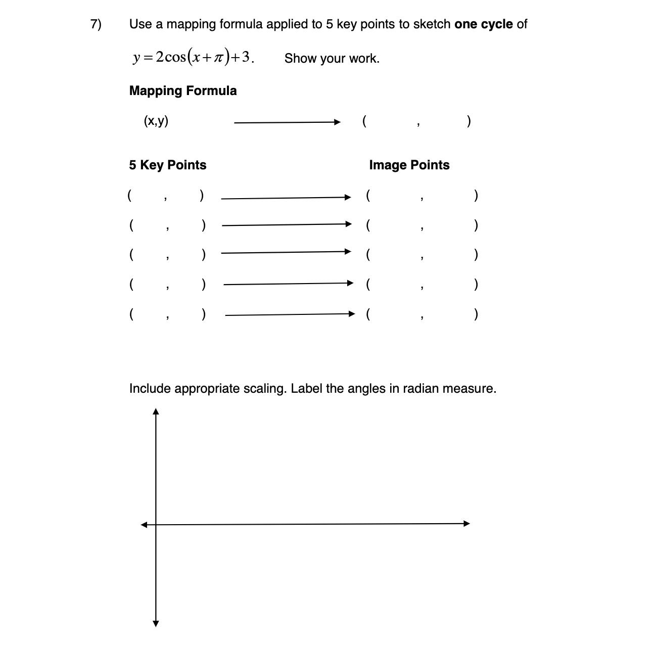 Please complete the following questions