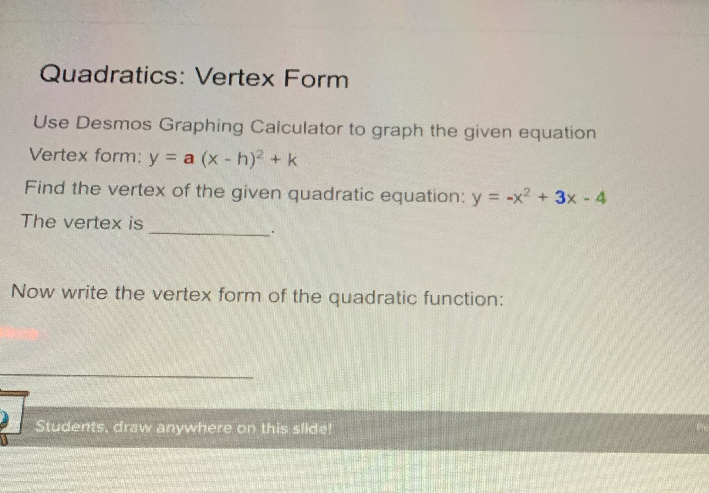 can someone please answer this :) Quadratics:
